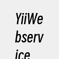 YiiWebservice