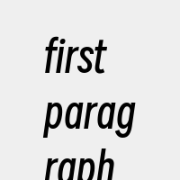 firstparagraph
