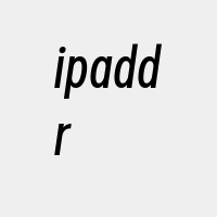 ipaddr
