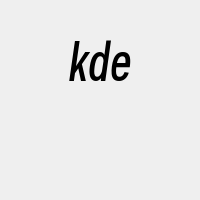 kde