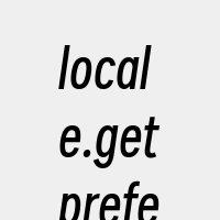 locale.getpreferrede