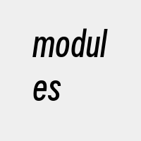 modules