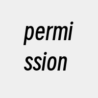 permission