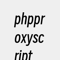 phpproxyscript