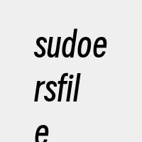 sudoersfile