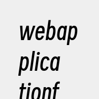 webapplicationframew