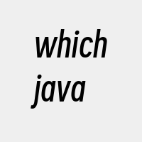 whichjava